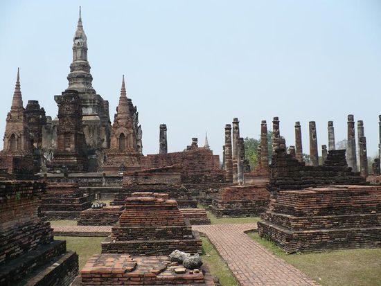 Das Zentrum der Anlage