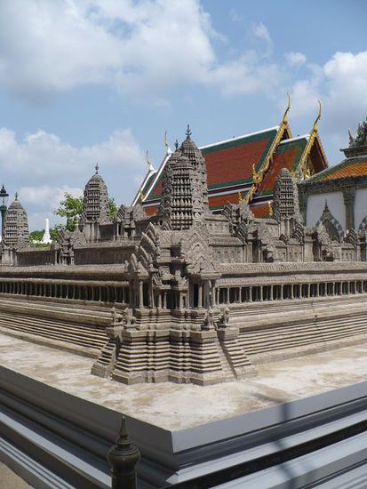 Miniatur Angkor Wat