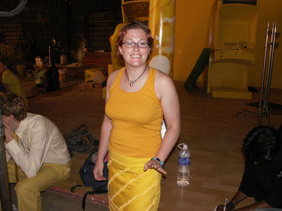 Biene Maja hat ihre schwarzen Streifen verloren... 