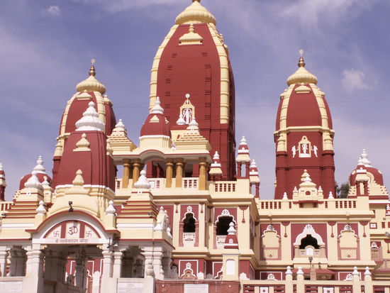 Lakshmi Narayan Tempel fuer den Gott des Wohlstandes