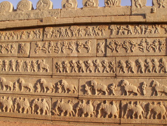 Ein kleiner Ausschnitt der Mauer