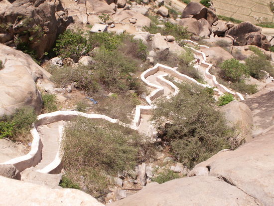 Da sind wir hochgekraxelt!!!!!