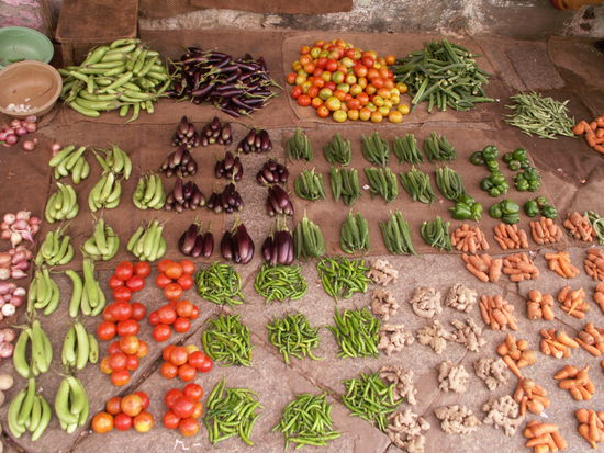 Ein bisschen Gemuese...