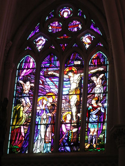 Fenster im Inneren der Kathedrale