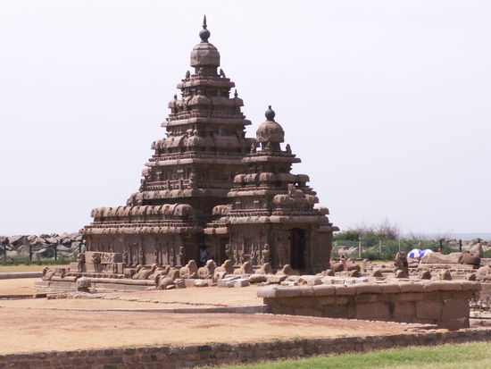 Der Shore-Tempel am Meer