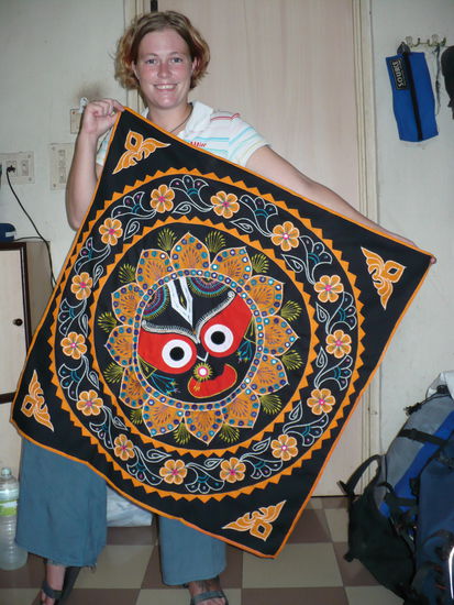 Geburtstagsgeschenk Nummer 1! (Wandtuch mit dem Herrn des Universums)