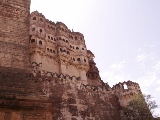 Unterhalb des Meherangarh