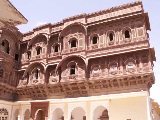 In einem der Innenhoefe