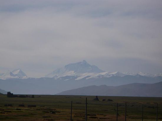 Das Beweisfoto! Wir haben ihn gesehen! Den Mt. Everest! 