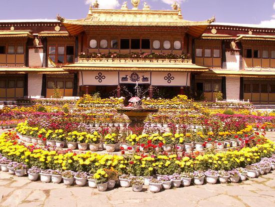 Der Hauptwohnsitz des Dalai Lama