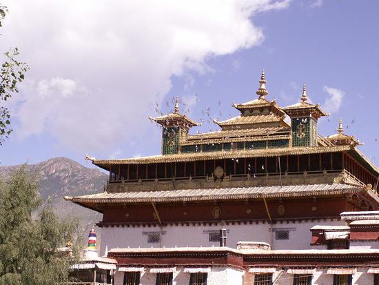 Der Haupttempel der Samye Monastry