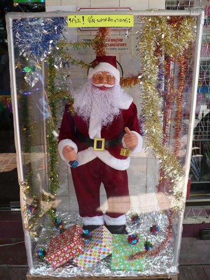 ...ja auch hier gibts den Weihnachtsmann 