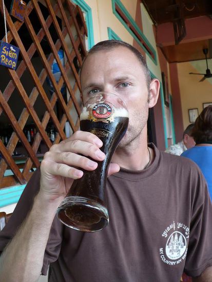 Nach ein paar orginal Weizen...