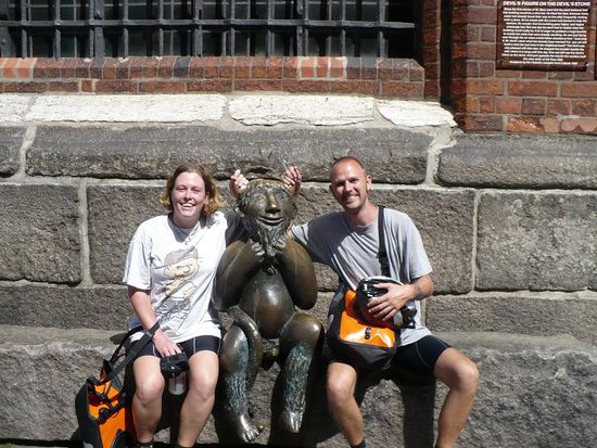 Das soll uns Glück für die Radtour bringen