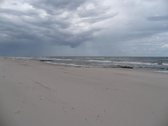 Die Ostsee auf polnischer Seite