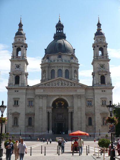 ... erst wenn man davor steht (auch wenn es auf dem Foto nicht so aussieht, aber die war echt gross!)