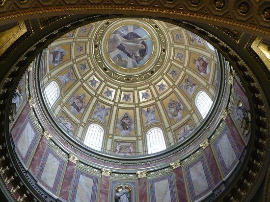 Die Kuppel im Inneren