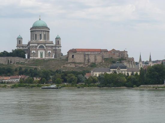 Esztergom mit der grössten Basilika Ungarns