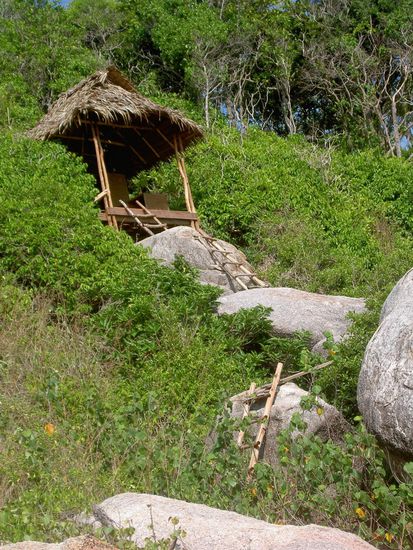 ob hier einmal Robinson Cruso gelebt hat?