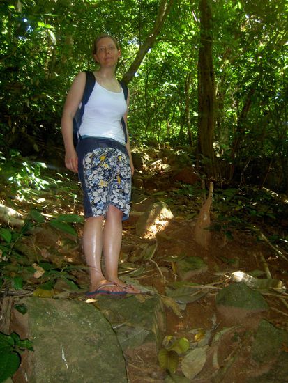 auf dem Weg zum Mira Bay