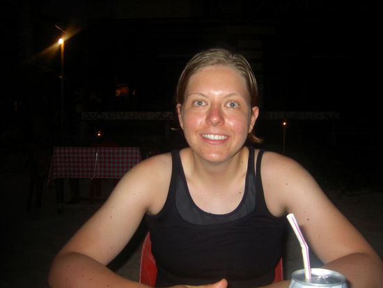 So ein Honigkuchenpferd Grinsen hat man wenn man Tatjana wiedermal mit den Taucherlebnissen zuschwallt...