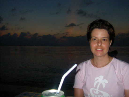 ... und so schaut man wenn man die 101ste Fischgeschichte geduldig erträgt 