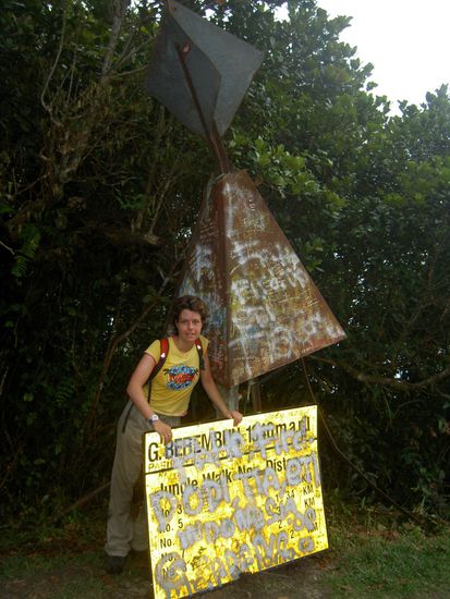 Tatty mit Ihrem "Gipfeldiplom"