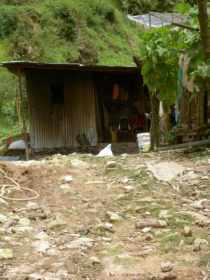 malaysische Bergbauern