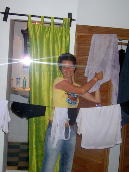 ... und Tatjana macht die Waesche 