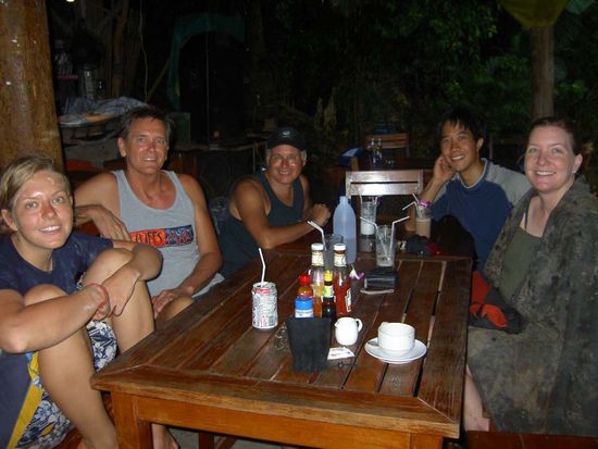 Essen mit den Amis, weil...