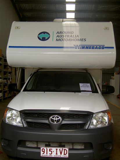 Da parkte unser Haus noch in seiner Heimat bei den AAM Campern