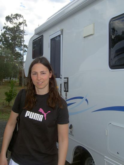 Unser tapferer Fahrer