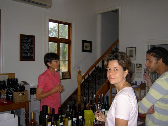 Die Dame in Pink gab uns 22 Weine