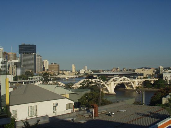 Mitten in Brisbane...