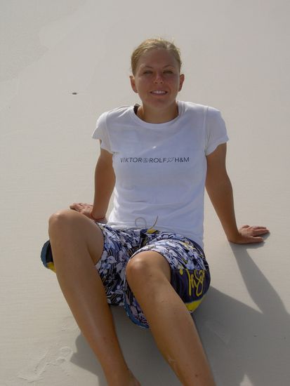 der Sand war so weiss, weich und fein.... unglaublich!