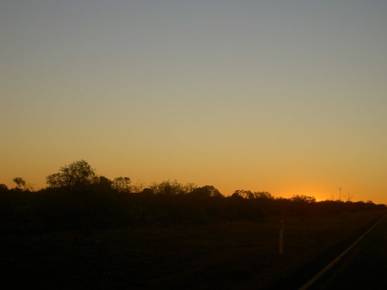 wir waren zu langsam und haben die Sonne nicht mehr erwischt