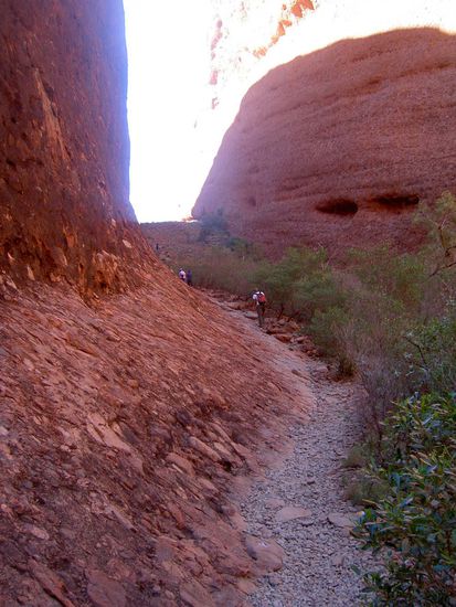Wanderung durchs Valley of the Winds...