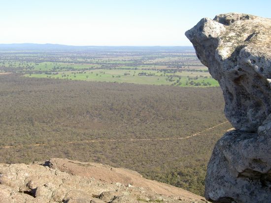 und der Ausblick von oben