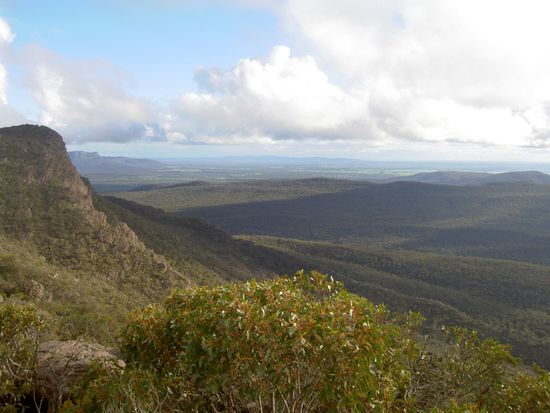 der Aufstieg zum Mt. Difficult bescherte uns wieder strahlenden Sonnenschein...