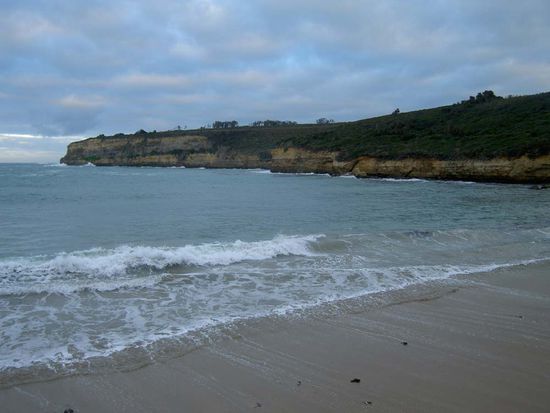 unser Blick vom unerlaubten Uebernachtungsplatz aus