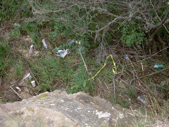 da bekommt man doch mal wieder schlechte Laune - so sah es an den "Haupttouripunkten" aus