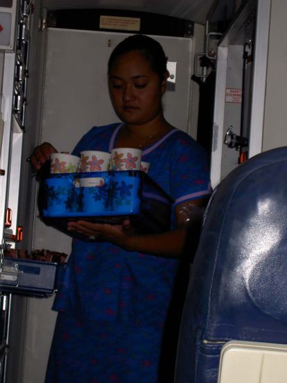 Francis - kurz bevor sie sie Arie anstimmte