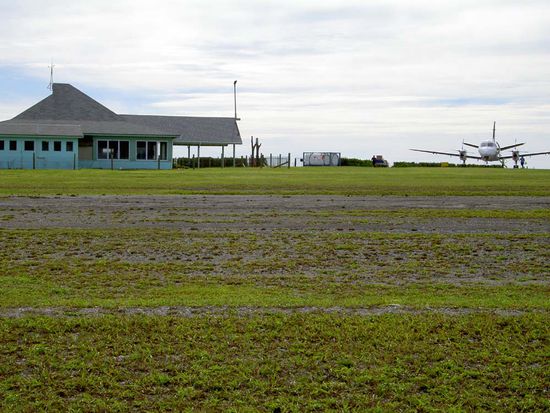 Aitutaki INTERNATIONAL Airport!