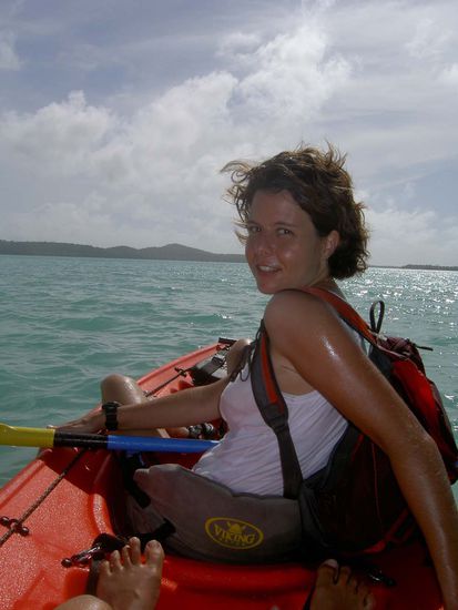 voellig fertisch vom paddeln!