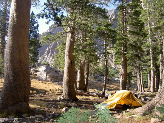 unser erster Nachtplatz am Lake Pinto