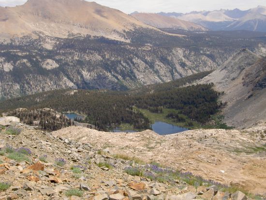 blick auf die Little Five Lakes