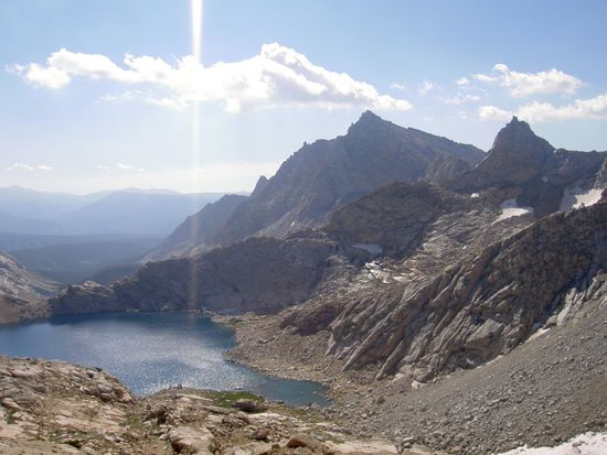 auf halben Weg, nochmal der Columbine Lake