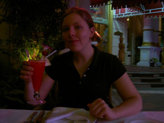 Selbstverstaendlich liessen wir es uns auch in Bangkok gut gehen