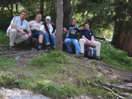 Von links: Rüdiger, Sabrina, Nicole, Matthias, Stefan