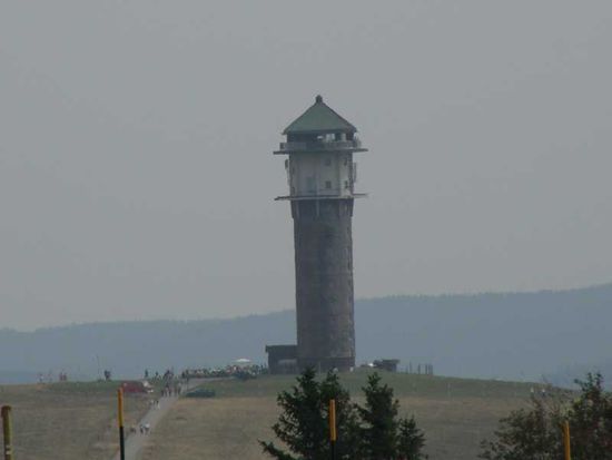 Es war ganz schön was los auf dem Feldberg.